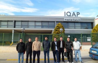 Los alumnos del Ciclo de Plástico visitan las instalaciones de IQAP Masterbatch